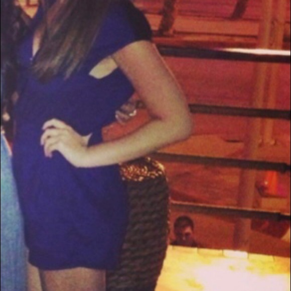 Royal Blue Romper - Picture 2 of 3